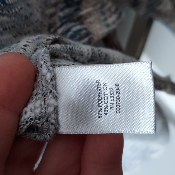 Christopher & Banks Hooded long sleeve multicolor sweater xl - Picture 7 of 11